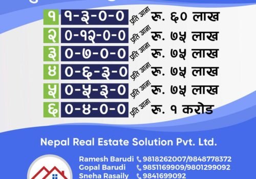 Attractive Land For Sale In Bhaisepati, Lalitpur