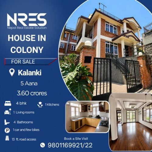 House for sale inside colony