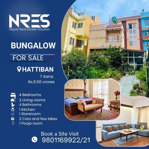 house for sale in Hattiban Lalitpur