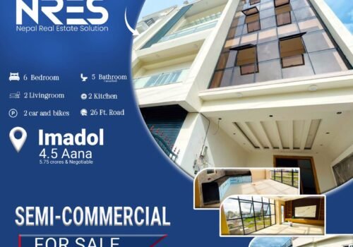 Semi commercial House for sale in Imadol