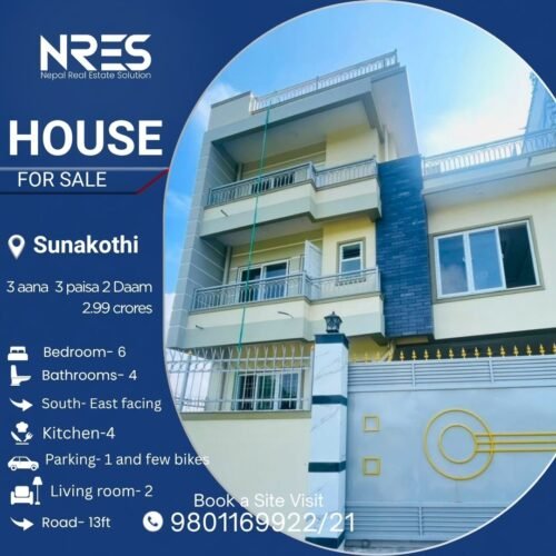 House for sale in wakhat sunakothi
