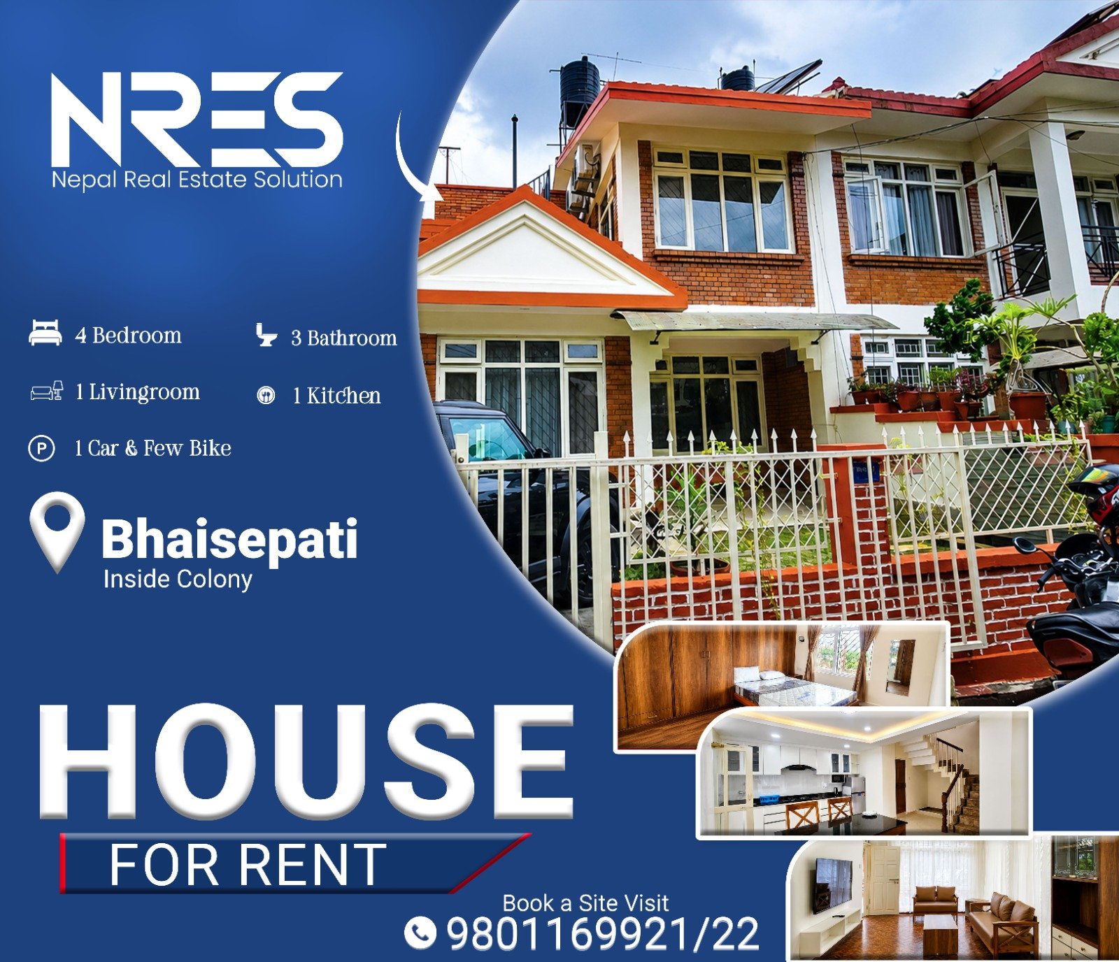 House for rent in bhaisepati