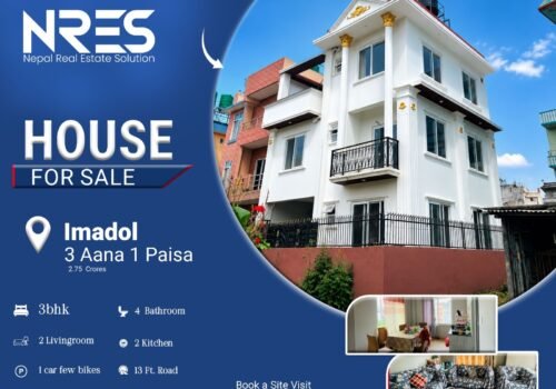3 aana 1 paisa house for sale in Imadol, Lalitpur