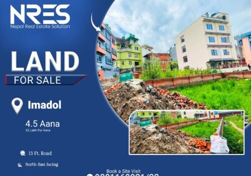 4 aana 2 paisa land for sale in Imadol, Lalitpur