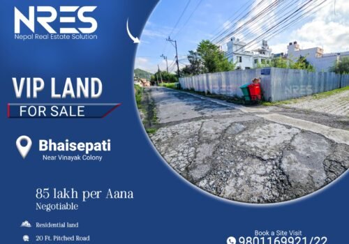 22 Aana Land for sale near Vinayak Colony, Lalitpur