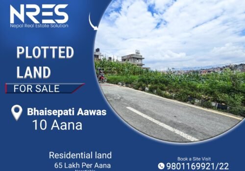 10 aana land for sale in Bhaisepati 2nd awas