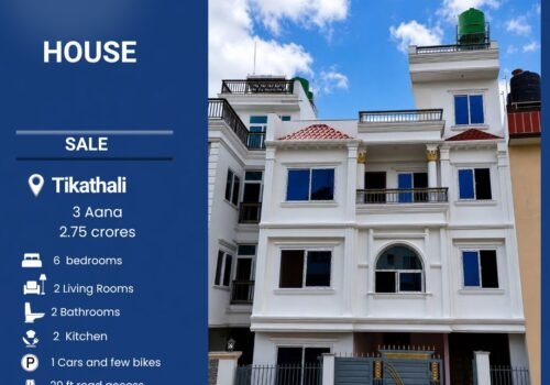 3 aana house for sale in Tikathali, Lalitpur