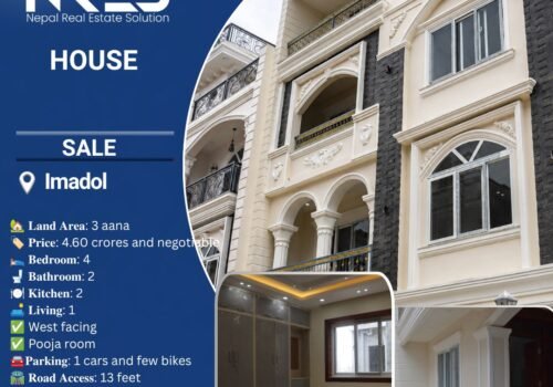 3 aana 2 paisa of house for sale in Imadol, Lalitpur