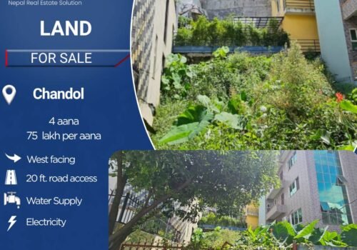 4 aana land for sale in Chandol, Kathmandu
