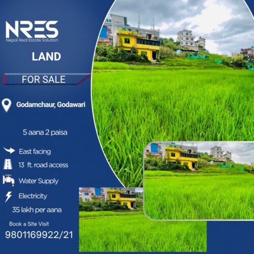 Land for sale in godawari