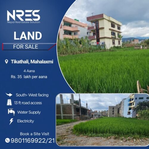 Land for sale in tikathali