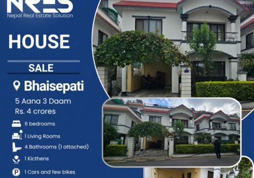 House for sale inside colony of Bhaisepati