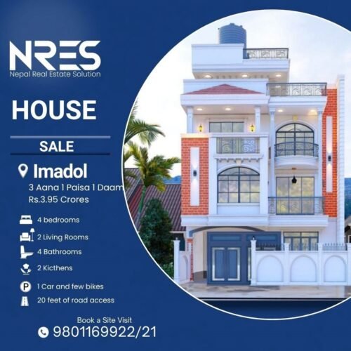 Semi Furnished House For Sale in Imadol Lalitpur