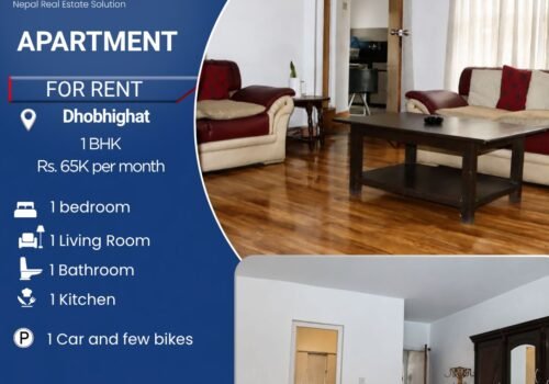 1bhk Apartment for rent in Dhobighat, Lalitpur