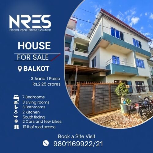 house for sale in Balkot Bhaktapur