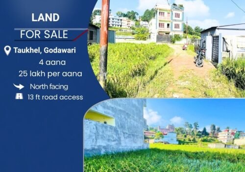 4 aana Land for sale in Taukhel, Godawari