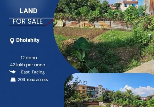 12 aana land for sale in Dholahity, Lalitpur