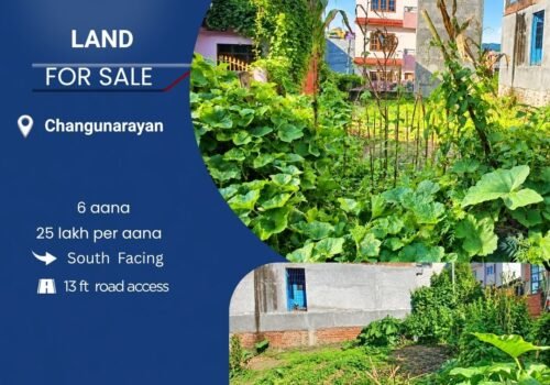 6 aana land for sale in Changunarayan, Bhaktapur