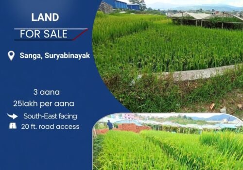 3 aana land for sale in Suryabinayak, Bhaktapur