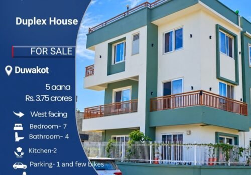 5 aana house for sale in Duwakot, Bhatbhateni planning