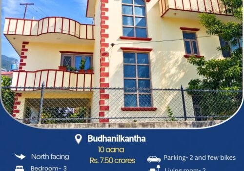 10 aana House for sale in Budhanilkantha, Kathmandu