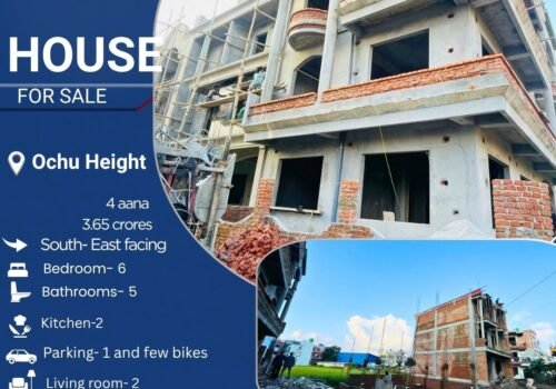 Booking Open: 6 New Houses for Sale in Ochu Height, Imadol, Lalitpur