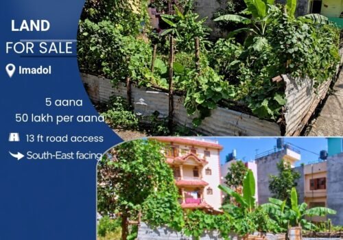 5 aana land for sale in Lokanthali, Bhaktapur