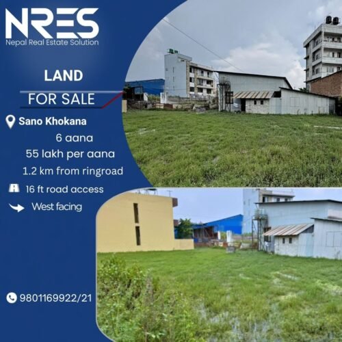Land for sale in sano khokana